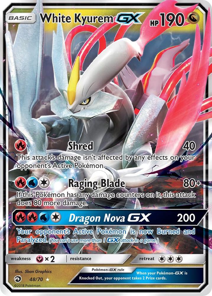White Kyurem GX (DRM 48)