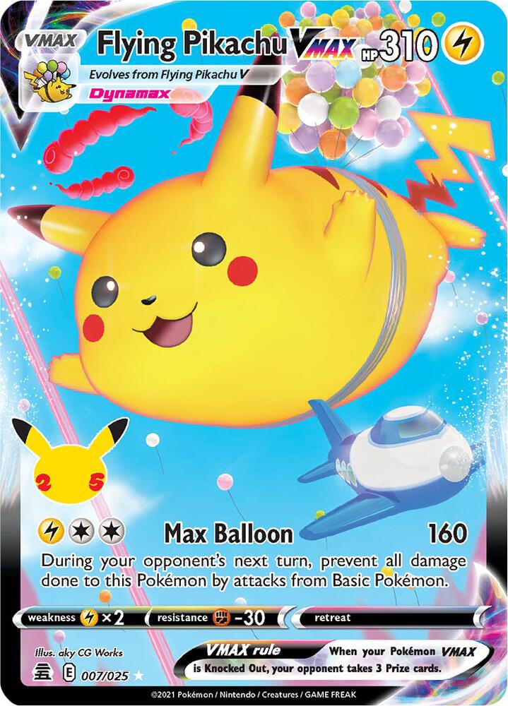 Flying Pikachu VMAX (CEL 007)