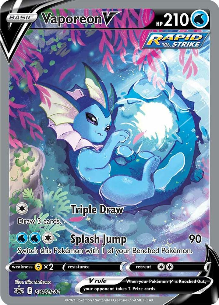 Vaporeon V (SWSH 181)