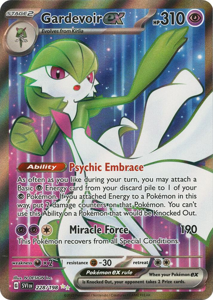 Gardevoir ex (SVI 228)