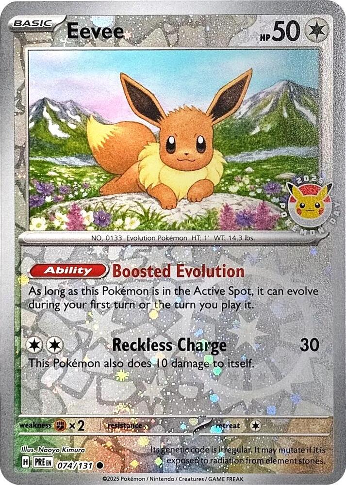 Eevee (xPRE 074) (Pokemon Day Promo)