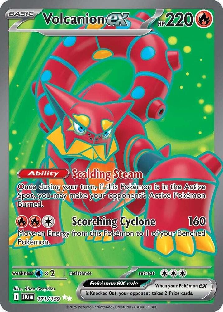 Volcanion ex (JTG 171)