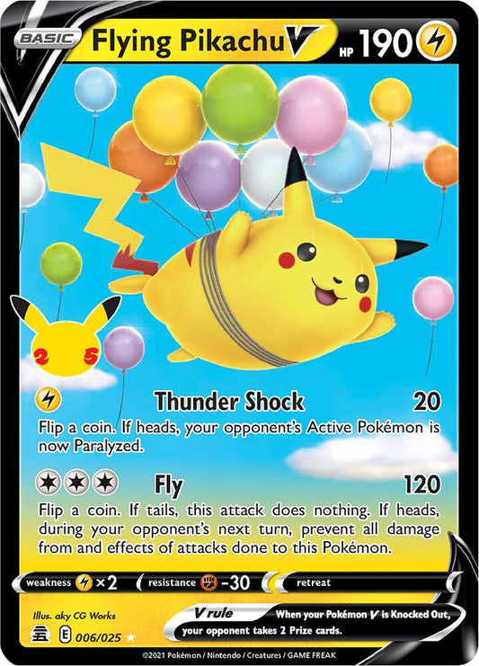 Flying Pikachu V (CEL 006)