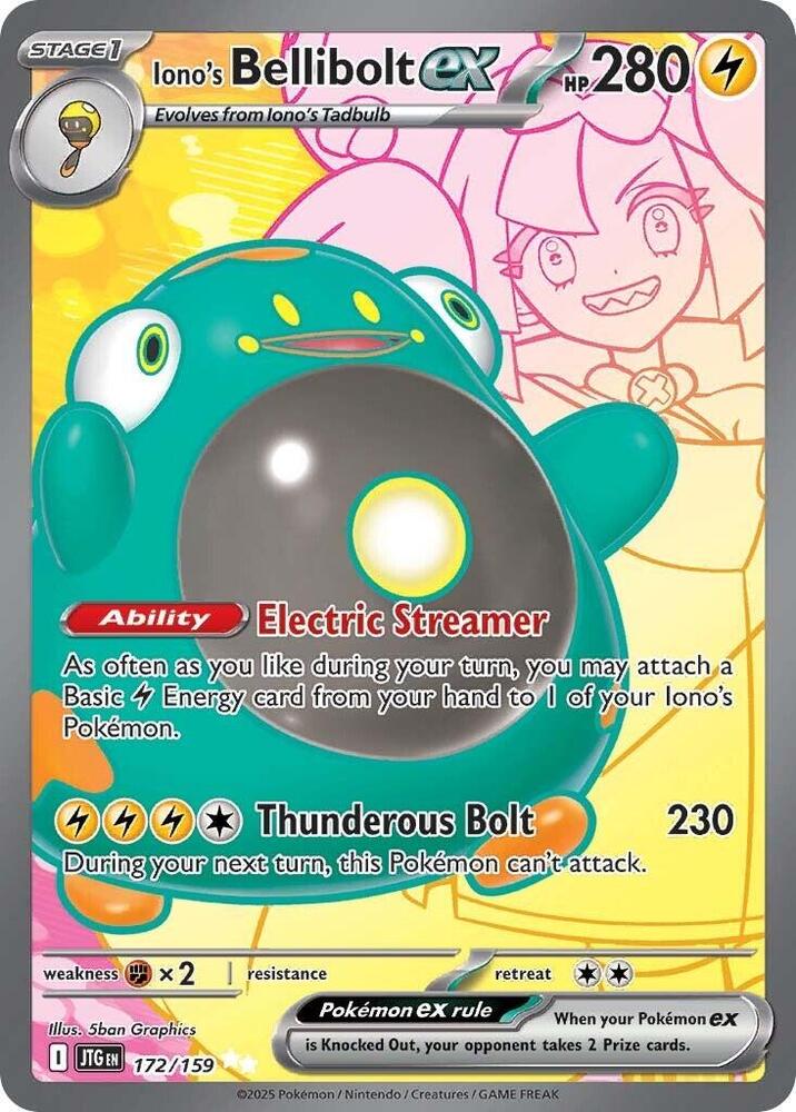 Iono's Bellibolt ex (JTG 172)