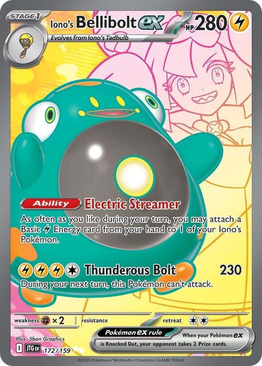 Iono's Bellibolt ex (JTG 172)